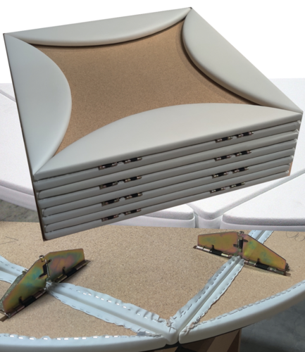 Atlanta Booth and Chair PTVP363651 51" Table Top