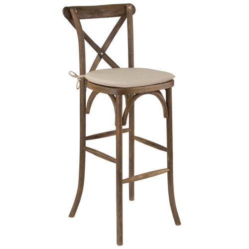 Flash Furniture XA-X-BAR-GO-BC-GG 17 1/2" Barstool