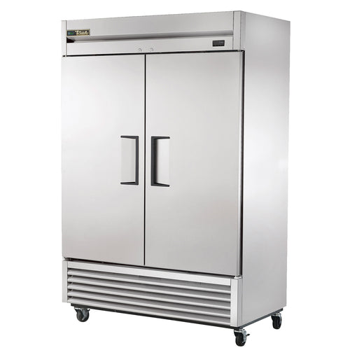 True TS-49-HC 54 1/8" 2 Section Solid Door Reach-In Refrigerator