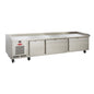 Utility Refrigerator LHF-96-3D-EM 114" Chef Base