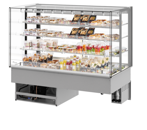 Fri-Jado MCC 60-4 C SS SB 59" Refrigerated Merchandiser