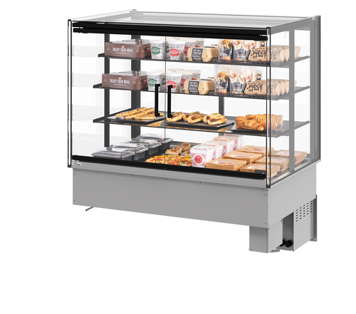 Fri-Jado MCC 48-4 H SS FD PT 47 1/4" Heated Display Case