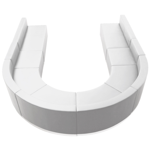 Flash Furniture ZB-803-530-SET-WH-GG Lounge Seating