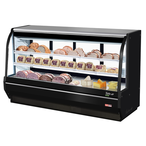 Turbo Air TCDD-96H-W(B)-N 96 1/2" Refrigerated Deli Case