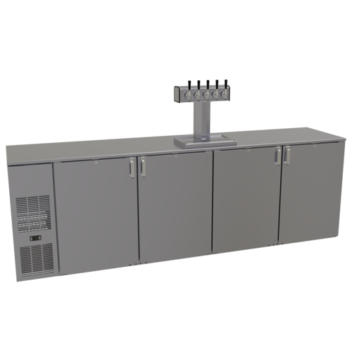 Glastender C1FB108-DD 108" Draft Beer Cooler