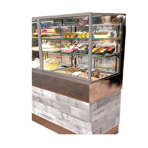 RPI VIDD2-27-R-SQ-CC-INS PRO 31 1/8" Bakery Display Case