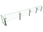 Hatco B950SWIVEL-144 144" Sneeze Guard