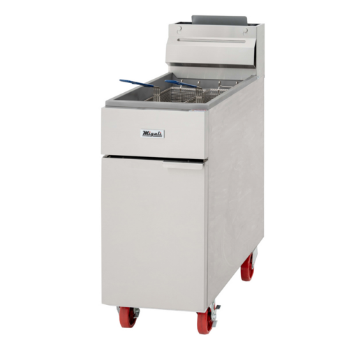 Migali C-F40-NG 15 5/8" Gas Floor Fryer