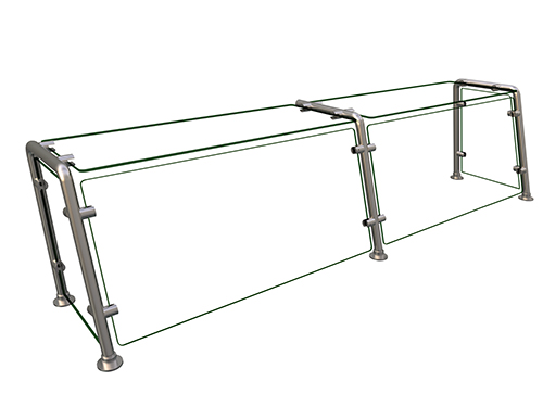 Hatco EP22-06012 60" Sneeze Guard