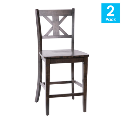 Flash Furniture ES-STBN1-24-GY-2-GG 19" Barstool