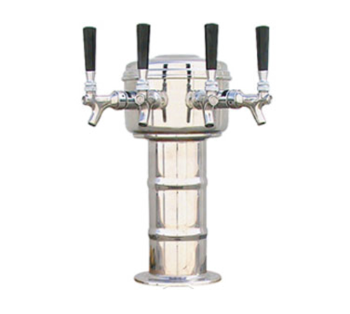 Micro Matic MTM-4PSS Draft Beer Tower