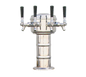 Micro Matic MTM-4PSS Draft Beer Tower