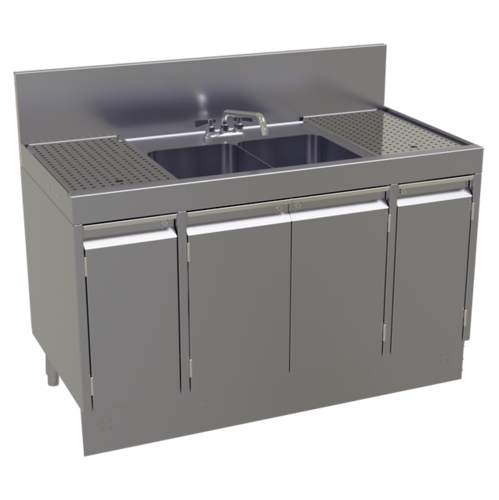 Glastender E-DS-48 48" Underbar Sink
