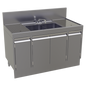 Glastender E-DS-48 48" Underbar Sink