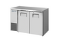 True TBB24-48-2S-Z1-SFT-S-1 48 1/8" Solid Door Back Bar Cooler