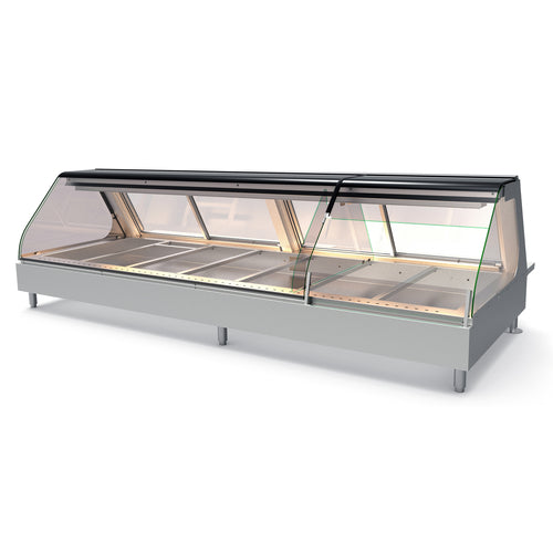 Giles GHM-8C FULL 96 1/4" Heated Display Case
