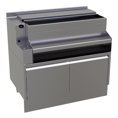 Glastender E-IB-36-CP10 40" Underbar Ice Bin / Cocktail Station