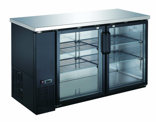 Entree EBB60-24GX 60 3/4" Solid Door Back Bar Cooler