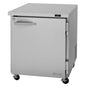 Turbo Air PUR-28-N(-L) 27 1/2" Solid Door Undercounter Refrigerator