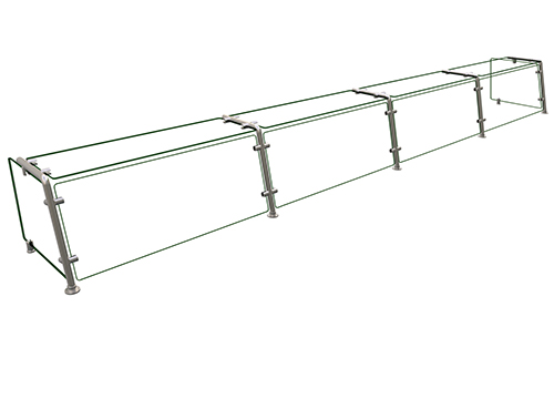 Hatco EP21-14418 144" Sneeze Guard