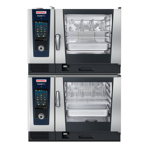 RATIONAL ICP 6-FULL ON 6-FULL E 208/240V 3 PH-QS Electric Combi Oven