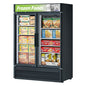 Turbo Air TGF-47SD-N 51 1/8" 2 Section Freezer Merchandiser