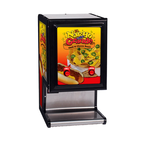 Gold Medal 5301 14 1/2" Display Nacho Cheese / Chips Warmer