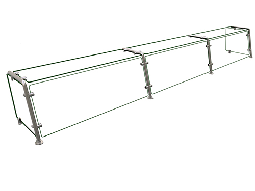 Hatco EP21-12015 120" Sneeze Guard