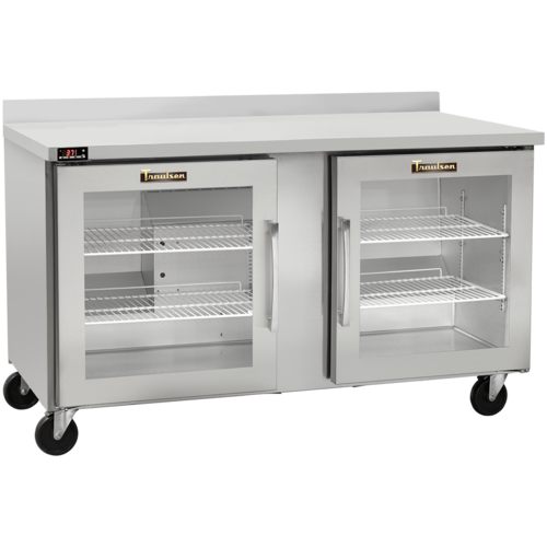 Traulsen CLUC-60R-GD-WTLL-LK 60 1/4" 2 Doors Worktop Refrigerator