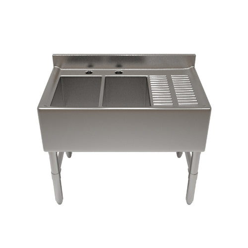 NBR UD-2-101410-48R 48" Underbar Sink