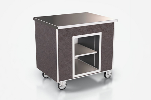 Low Temp Industries SPC-ST-SS/LP-74 74 3/8" Electric Serving Counter