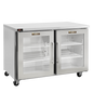 Traulsen CLUC-36R-GD-LL-LK 36 1/4" Glass Door Undercounter Refrigerator