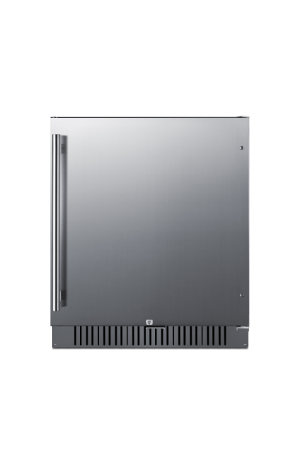 Summit FF27BSSADA 26 3/4" Solid Door Undercounter Refrigerator