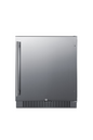Summit FF27BSSADA 26 3/4" Solid Door Undercounter Refrigerator