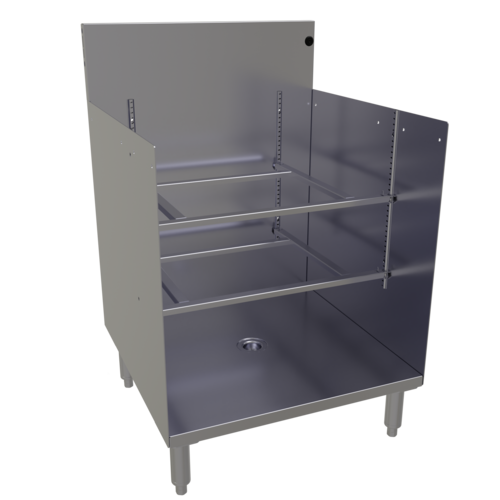 Glastender GRB-24 24" Underbar Storage Unit