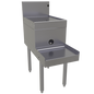 Glastender DBSB-14 14" Underbar Ice Bin / Cocktail Station