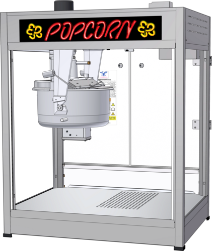 Gold Medal 2556-00-841 36 3/8" Popcorn Popper