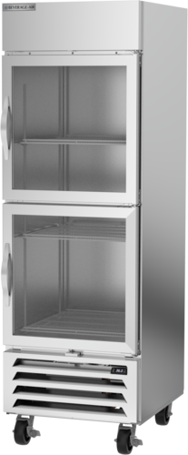 Beverage-Air HBR23HC-1-HG 27 1/4" 1 Section Glass Door Reach-In Refrigerator