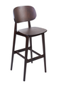 BFM Seating ZWB22DW-DW 17" Barstool