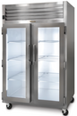 Traulsen G23010M 52 1/8" 2 Section Glass Door Reach-In Freezer