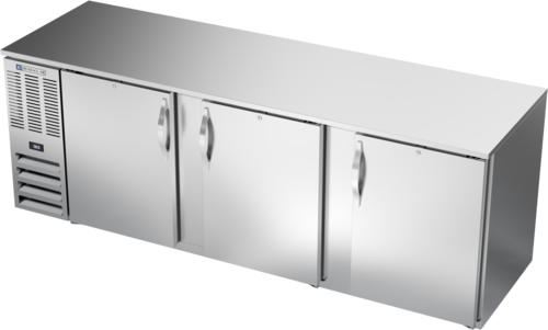 Beverage-Air BB94HC-S 94" Solid Door Back Bar Cooler