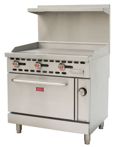 Omcan 48189 36" Gas Restaurant Range
