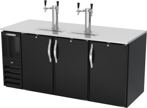 Beverage-Air DD72HC-B 72" Draft Beer Cooler