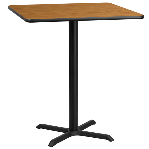 Flash Furniture XU-NATTB-3636-T3030B-GG Dining Table