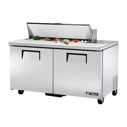 True TSSU-60-12-HC 60 3/8" 2 Doors 12 Pan Sandwich / Salad Prep Table