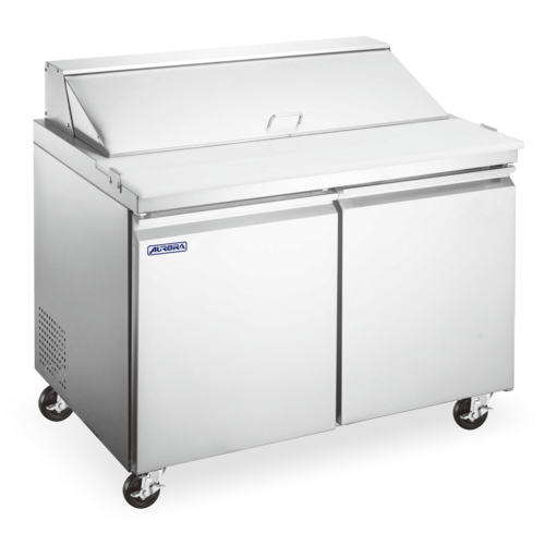 Omcan 59034 36 1/4" 2 Doors Sandwich / Salad Prep Table