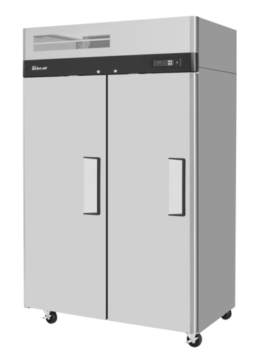 Turbo Air M3F47-2-N-AL(-AR) 51 3/4" 2 Section Solid Door Reach-In Freezer