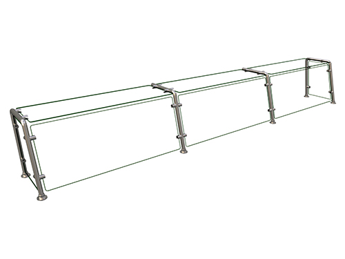 Hatco EP22-10812 108" Sneeze Guard