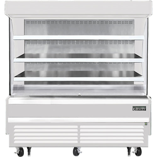 Everest EOMV-72-W-28-S 73 1/4" Open Air Merchandiser