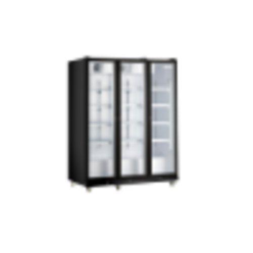 Omcan 48385 71" 3 Section Refrigerated Merchandiser